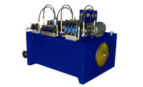 Zinc ingot machine hydraulic system