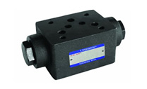 Superposition type hydraulic controlled check valve