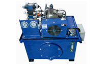 CNC lathe hydraulic system